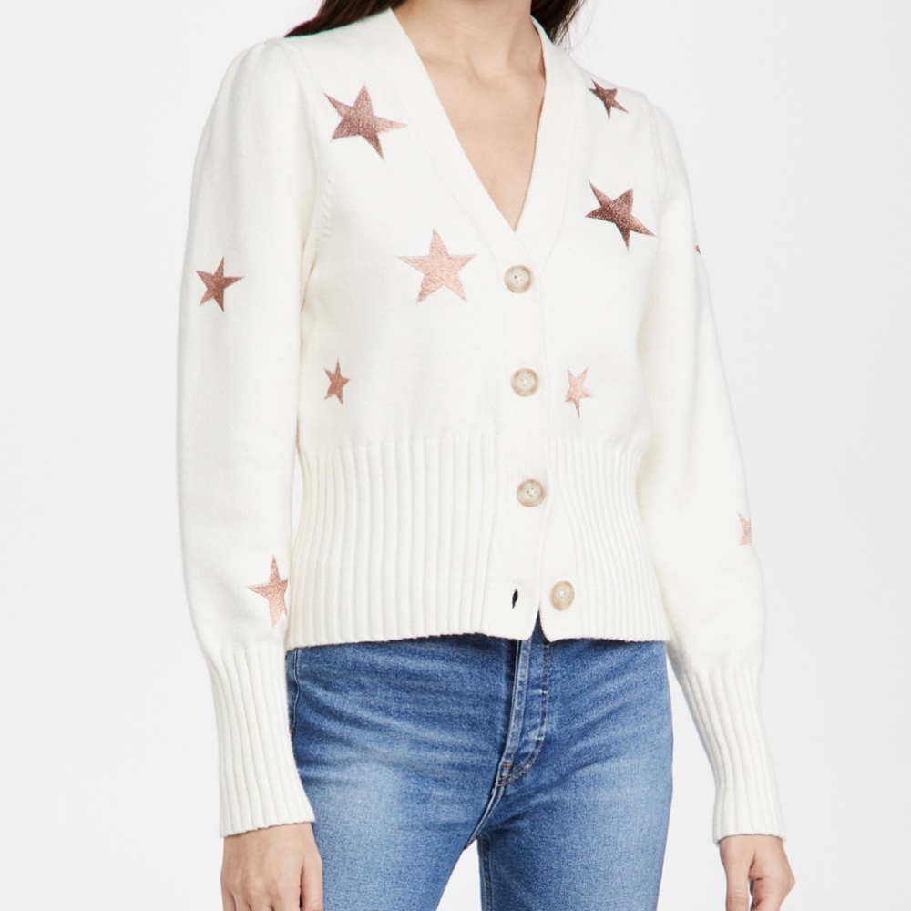 NWT! Cinq a Sept Morgan star cardigan